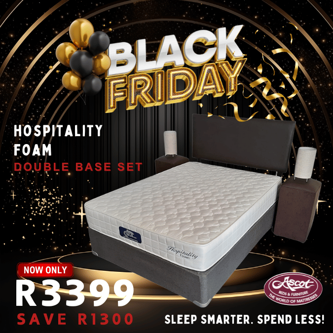 Hospitality Foam Double Base Bed
