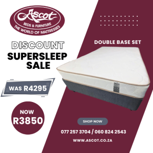SuperSleep Double Base Set