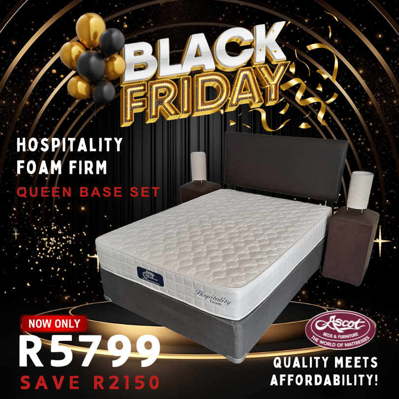 Hospitality Foam Firm Queen Base Set