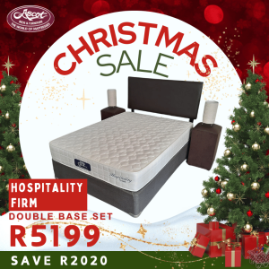 Hospitality Foam Firm Double Base Set
